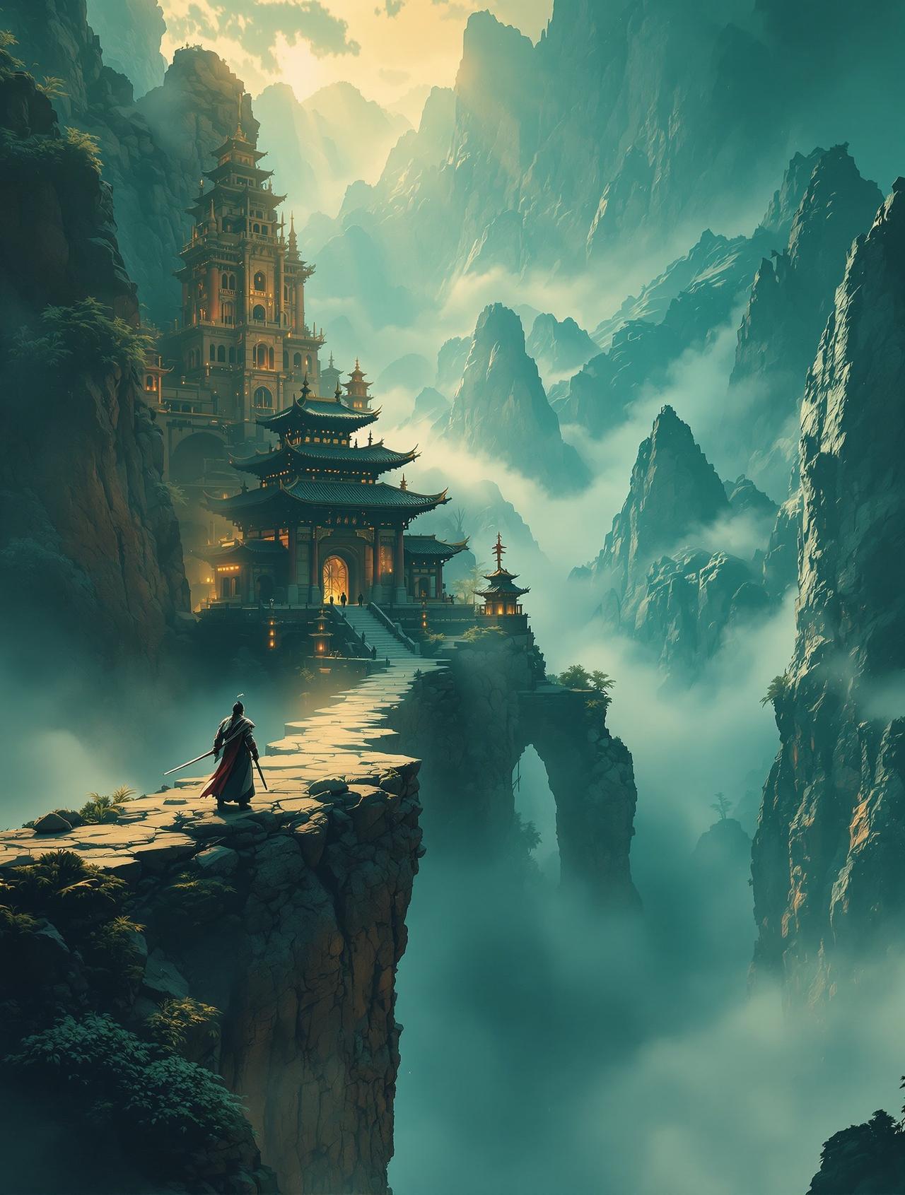 虎皮影院作品《江湖夜雨》海报